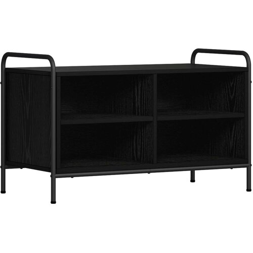  TV ormar 140 x 39,5 x 50 cm Crni hrast Konstruirano drvo Cijene
