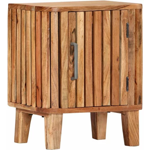  Nočna omarica 40x30x50 cm trden akacijev les, (20730309)
