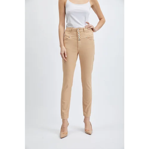 Orsay Beige Women Skinny Fit Jeans - Women