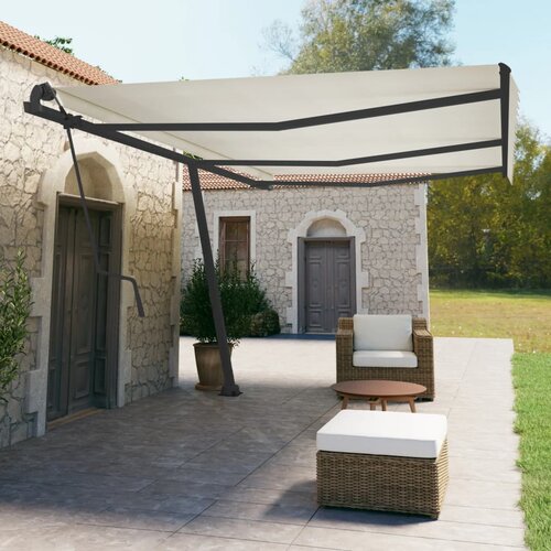 vidaXL Set stupa za tendu antracit 600x245 cm željezo Cijene