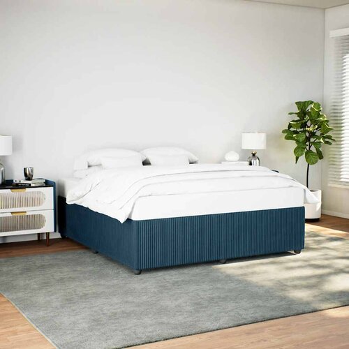  Okvir za krevet plavi 180x200 cm bar&scaron;unasti Cijene