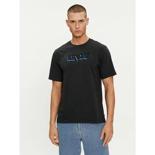 Levi's Majica Graphic 16143-1247 Črna Relaxed Fit
