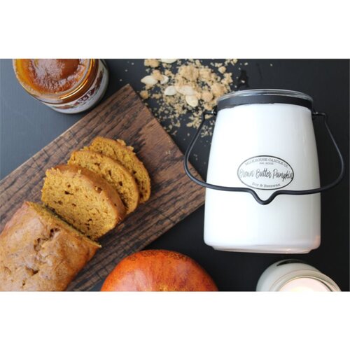 Milkhouse Candle Co. Creamery Brown Butter Pumpkin mirisna svijeća Butter Jar 624 g Cijene