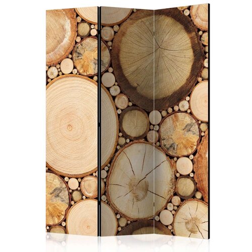  Paravan u 3 dijela - Wood grains [Room Dividers] 135x172 Slike