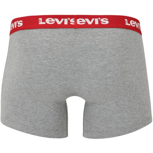 Levi&amp;#039;s Boksarice svetlo siva / rdeča / črna / bela Slike