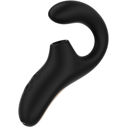 SuperLove Luna Double Stimulation Massager Black Cene