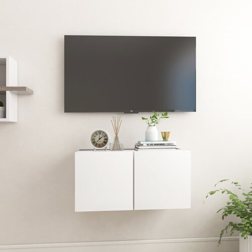 vidaXL Viseći TV ormarić bijeli 60 x 30 x 30 cm Cijene