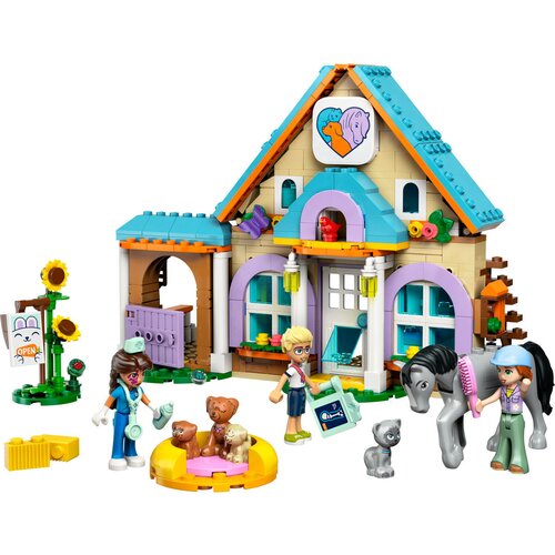 Lego Friends - Veterinarska klinika za konje i kućne ljubimce (42651) Slike