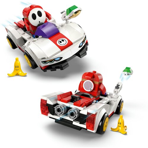 Lego LEGO&amp;reg; Super Mario&amp;trade; - Mario Kart&amp;trade; &amp;ndash; Shy Guy i P-Wing (72045) Slike