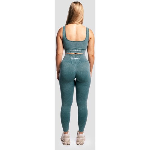 GymBeam Sportski grudnjak Lift Seamless Petrol Slike