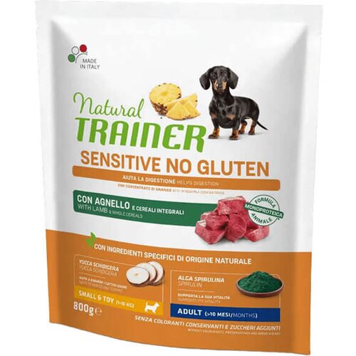 Trainer specialty nutrition sensitive monoproteico animale no gluten small & toy adult with lamb and whole cereals - hrana za odrasle pse malih i Cene