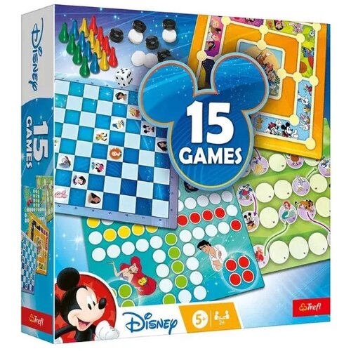 Trefl Disney: 15 u 1 kolekcija dru&amp;scaron;tvenih igara - Slike