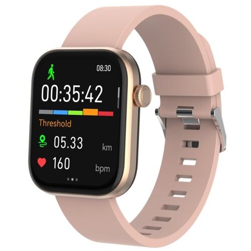 Denver SWC-185RO smartwatch /sport watch 4.7 cm (1.85) AMOLED Digital 390 x 450 pixels Touchscreen Pink Cijene