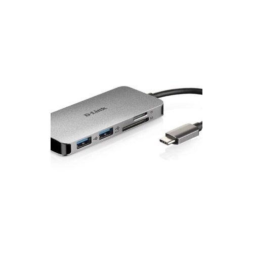 Hub DLINK 5u1 USB-C sa HDMI i SD/microSD Slike