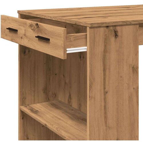 VidaXL barski stol boja hrasta 102 x 70 x 103,5 cm konstruirano drvo Slike