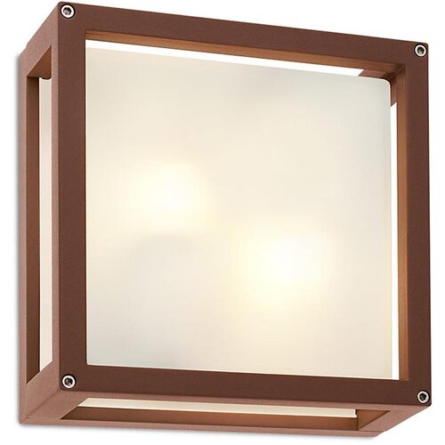  Redo 9893 - Spoljna zidna svetiljka BRICK 2xE27/42W/230V IP54 braon Cene