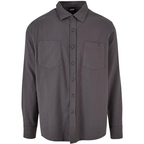 UC Men Flanell Shirt darkshadow/darkshadow Slike