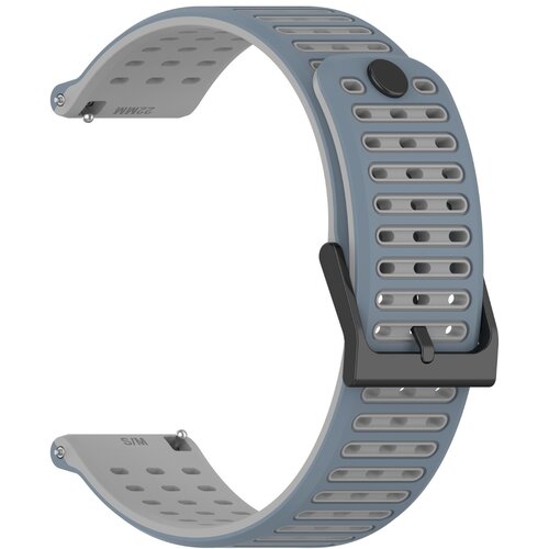 INF Združljiv s Suunto Vertical 2: 22 mm pa&scaron;ček za uro iz tekočega silikona Grey, (5000116472) Cene