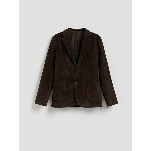 Reserved MEN`S BLAZER - tamnosmeđe Cijene