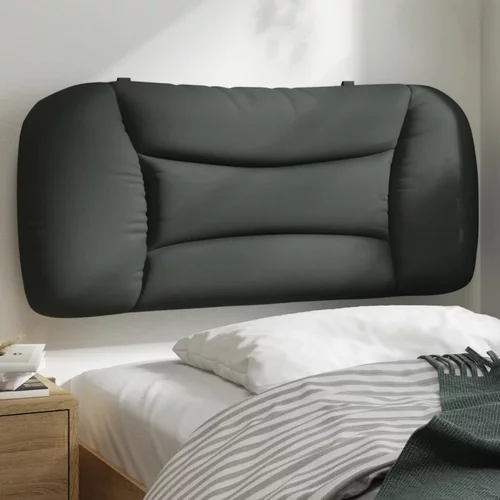 Jastuk za uzglavlje tamnosivi 80 cm od tkanine