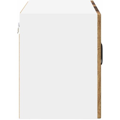  Zidni stakleni ormarić Lucca Staro drvo 60 x 31 x 40 cm Slike