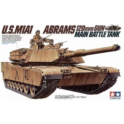 Tamiya Ameriški M1A1 Abrams - glavni bojni tank s 120 mm topom, (21312645) Cene
