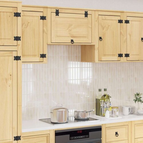  Cabinet s pohranom Med 60 x 32 x 40 cm Čvrsto borovo drvo Cene
