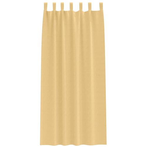  Zavjese za blackout s prstenovima 2 kom. Bež 225 x 140 cm Slike