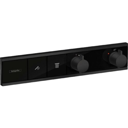 Hansgrohe Termostatski me&scaron;ač RAINSELECT za 2 IZLIVA MATT/GLOSS Black 15380670 Cene