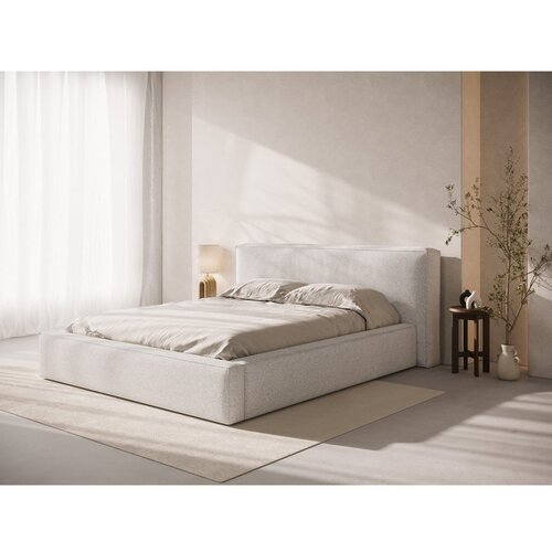 Micadoni svijetlo sivo podstavljeno uzglavlje 189x100 cm olivia &amp;ndash; Slike
