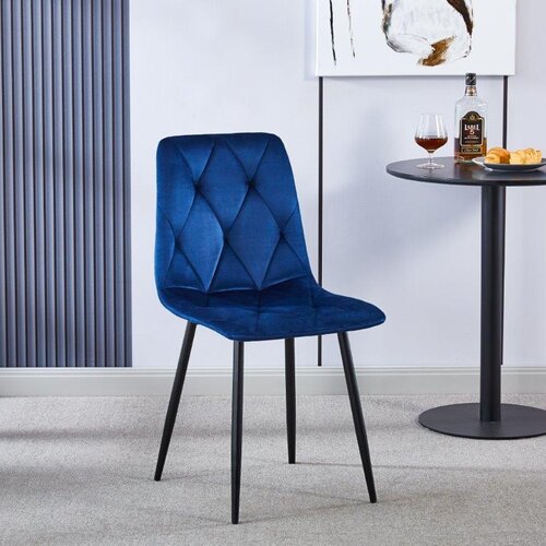  Stolica MILA velvet plava Cijene