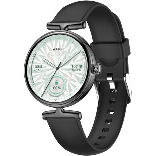INF Večnamenska pametna ura z zaslonom AMOLED in spremljanjem zdravja Black, (5000263671) Cene