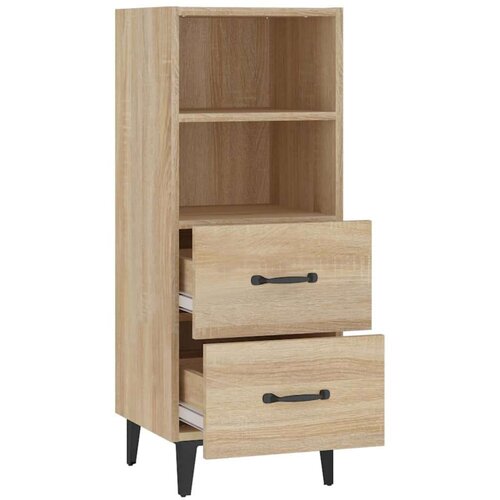  Komoda boja hrasta sonome 34 5x34x90 cm od konstruiranog drva Slike