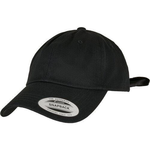 Flexfit Satin Bow Dad Cap Black Slike