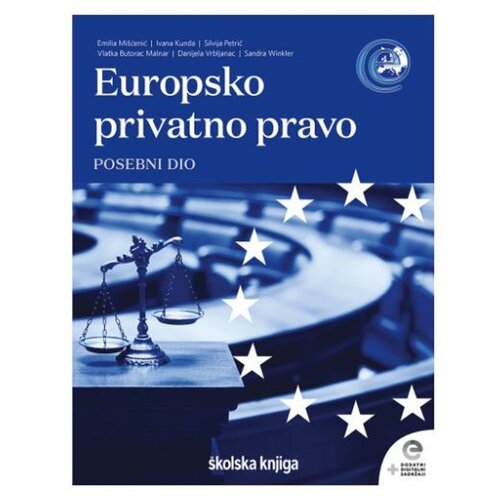 &amp;Scaron;kolska knjiga Europsko privatno pravo - posebni dio Slike