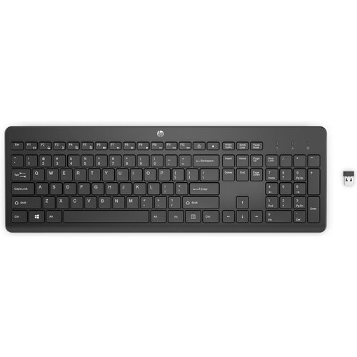 Hp 230 3L1E7AA bežična tastatura, yu, crna Cene