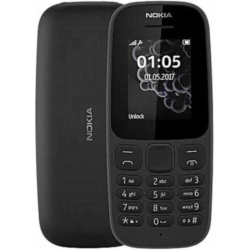 Nokia 105 (2019) ds black mobilni telefon Slike