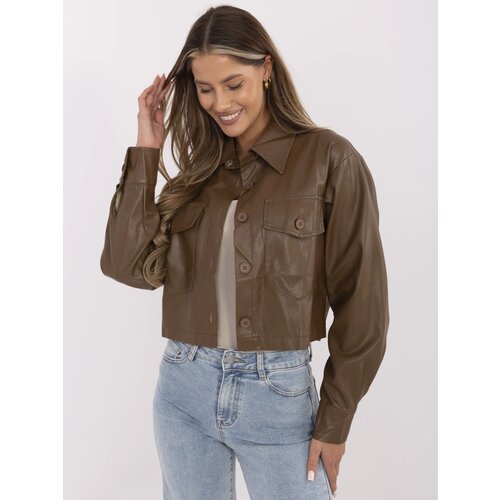 May By Shining Star Jacket-HM-KR-MC1201.73P-brown Cene