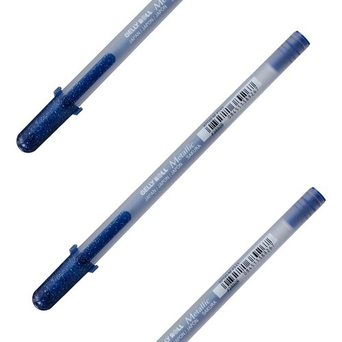 Royal Talens gelly metallic, gel olovka, blue, 43, 1.0mm Slike