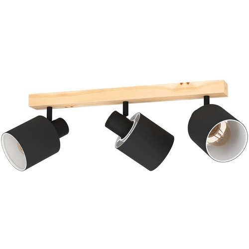 Eglo Crni/u prirodnoj boji reflektor 5x48 cm BATALLAS &amp;ndash; Slike