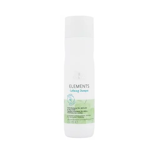 Wella Professionals elements calming shampoo šampon za občutljivo lasišče 250 ml za ženske