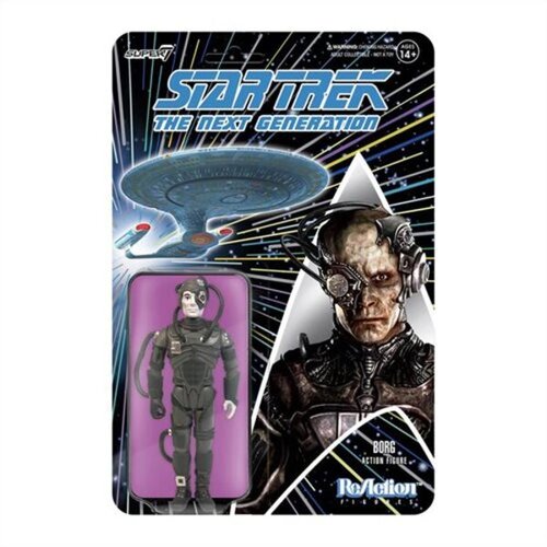 DC Comics Star Trek: The Next Generation Borg 3 3/4-Inch ReAction Figure, (20498849) Slike