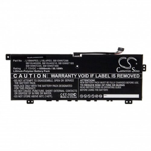 VHBW Baterija za Lenovo Yoga C740 14, 6500 mAh Slike