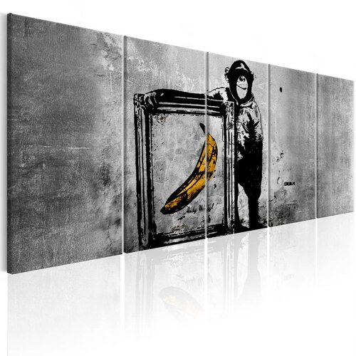  Slika - Banksy: Monkey with Frame 200x80 Slike