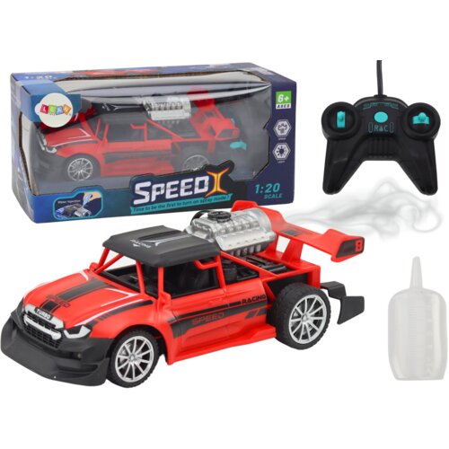  Auto na daljinsko upravljanje 1:20 Smoke Effect - crveni Cijene