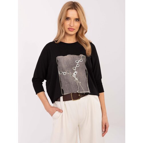RELEVANCE Blouse-RV-BZ-A290.22-black Cene