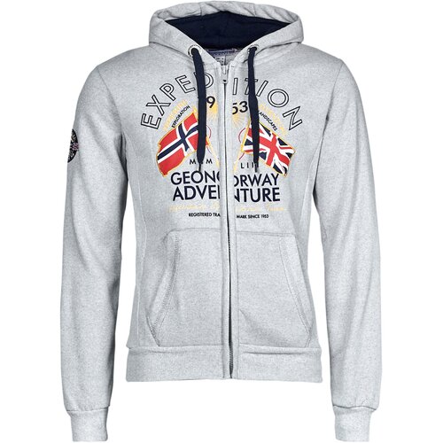 Geographical Norway Puloverji FLEPTO Siva Slike