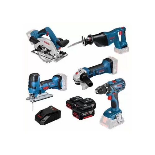 Bosch Profesionalni set: GSR-GST-GWS-GKS-GSA 18V Slike