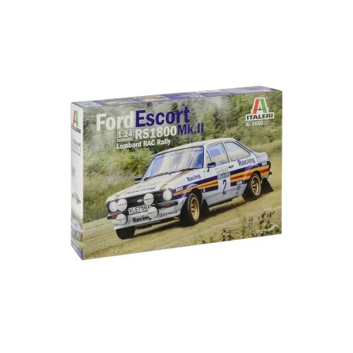 Italeri 1/24 Ford Escort RS1800 Mk.II Rally avtomobilski model Cene