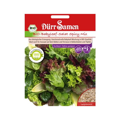 Dürr Samen Bio solata Babyleaf Spicy Mix Cene